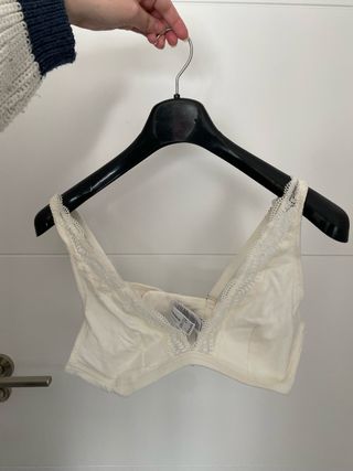 Sujetador Woman Secret encaje blanco