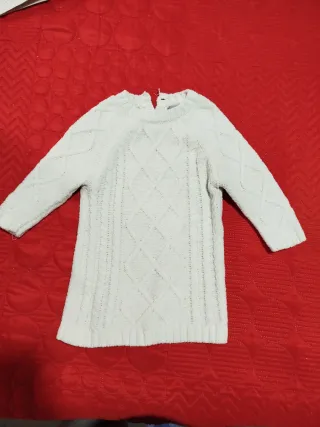 Vestido tejido 9-12 meses