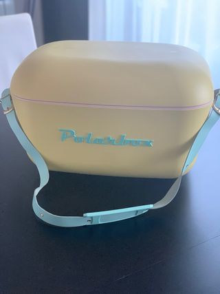 Nevera Polarbox Amarilla. NUEVA