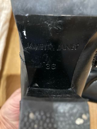 Botín piel tacón Janet & Janet Talla 36