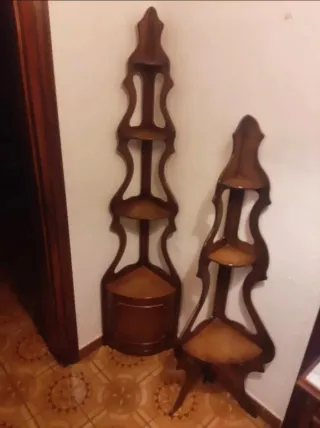 Pack 2 Muebles Esquina Vintage Madera