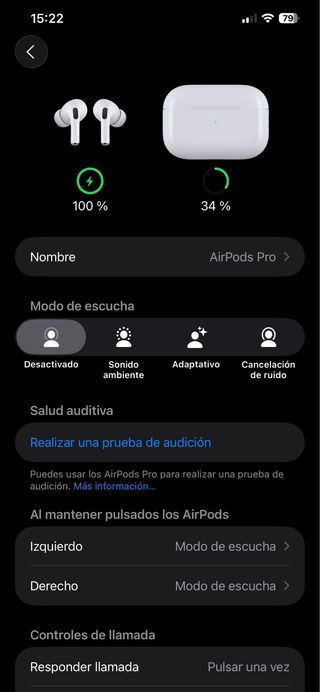 Airpods Pro 2 con cancelación de ruido