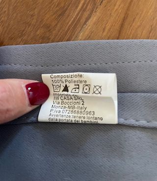 Tende oscuranti grigie mai usate