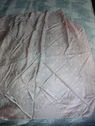 Fular Lauren rosa lunares 100cm X 100 cm original