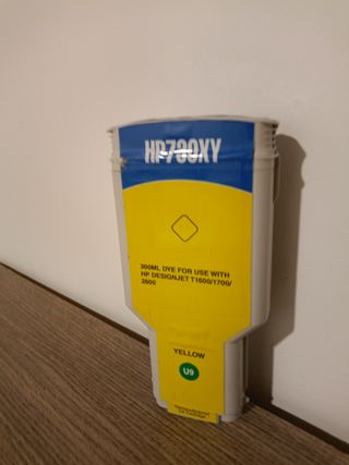 Cartucho Tinta HP 700XY Amarillo Plotter