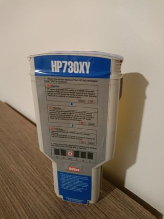 Cartucho Tinta HP 700XY Amarillo Plotter