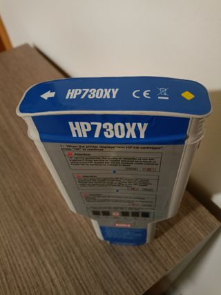 Cartucho Tinta HP 700XY Amarillo Plotter