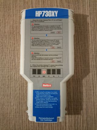 Cartucho Tinta HP 700XY Amarillo Plotter