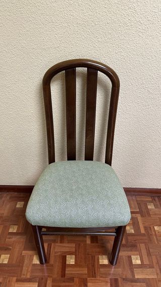 Conjunto mesa comedor extensible + 6 sillas