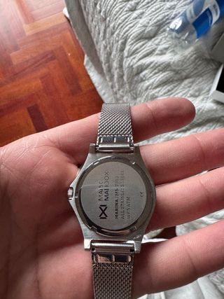 Mark Maddox Relojes Nuevos Marrón y Plateado