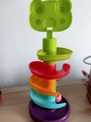 Juguete rana psicomotricidad bebé