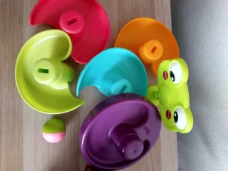 Juguete rana psicomotricidad bebé