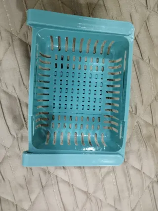 Cesto Frigorífico Plástico Azul