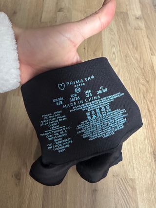 Leggings deportivos mujer negros