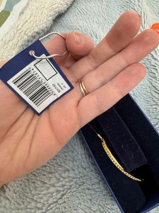 Pulsera Swarovski Dorada con Cristales