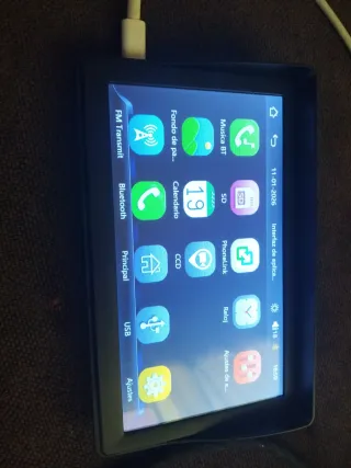 Carplay 7" para Android y iPhone instalacion rapid