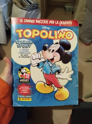 Topolino Sticker Story - Album Figurine Disney
