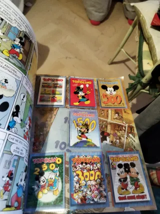 Topolino Sticker Story - Album Figurine Disney