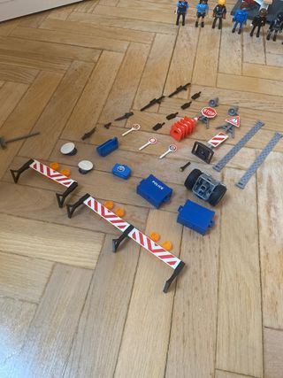 Comisaría Playmobil con Helicóptero y Vehículos