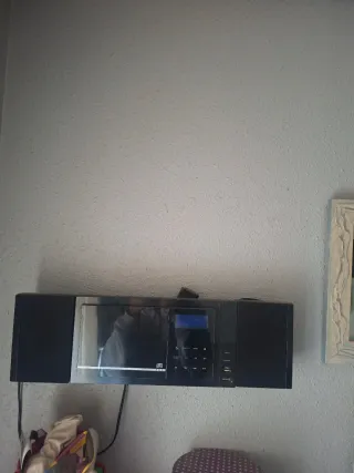 Cadena musical CD y radio