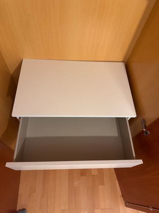 Cómoda 3 cajones blanca