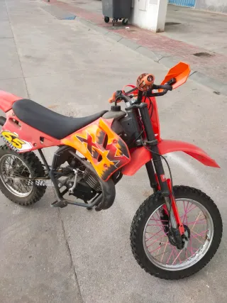 Pit Bike 50 Rieju Naranja