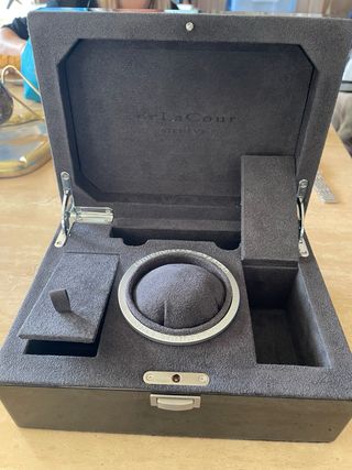 Joyero de la Cour de madera caoba para reloj