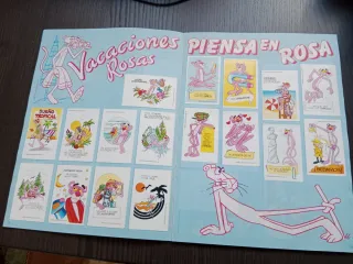 Pantera Rosa Álbum de Cromos completo