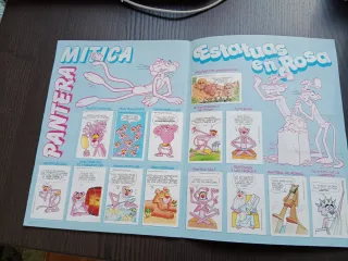 Pantera Rosa Álbum de Cromos completo