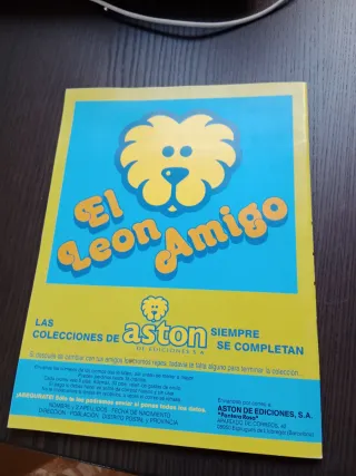 Pantera Rosa Álbum de Cromos completo