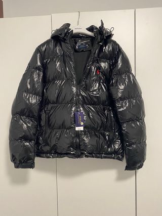 Chaqueta Ralph Lauren Negra Brillante