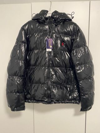 Chaqueta Ralph Lauren Negra Brillante