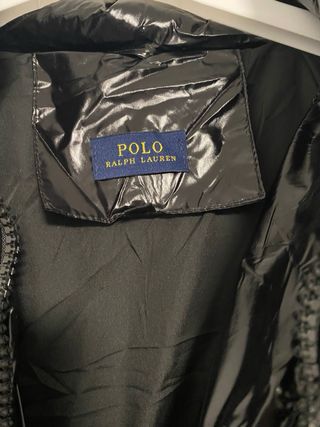 Chaqueta Ralph Lauren Negra Brillante