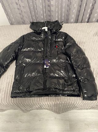 Chaqueta Ralph Lauren Negra Brillante