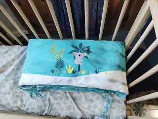 Cuna bebé de madera, con opcion de colecho