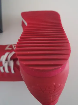 Zapatillas Emporio Armani Rojas y Blancas