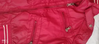 Giubbotto impermeabile bambino rosso