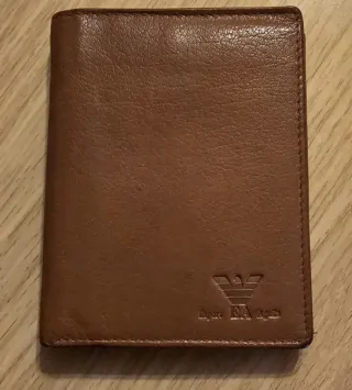 2 Carteras Piel Marrón y Negra