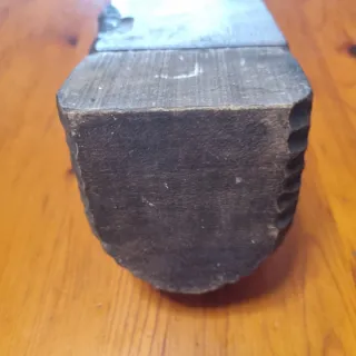 Aplique antiguo de pared Cristo orante en madera