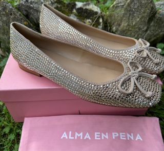 Bailarinas Alma en Pena Piel Talla 40