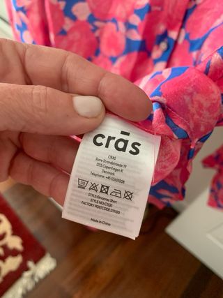 Camisa Cras Talla 40 Estampado Floral Botones joya