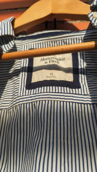 Camisa Abercrombie & Fitch Rayas Mujer Talla XS