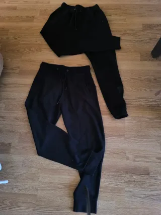 Lote 2 Pantalones Chándal Negros