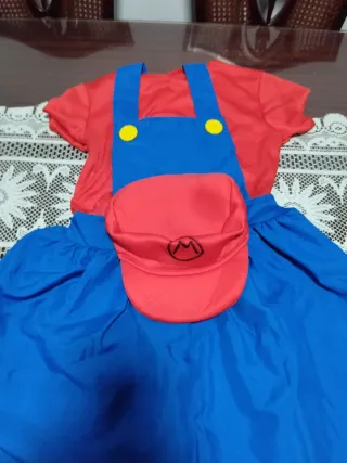 Disfraz Mario Bros Talla 7 años