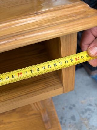 Mueble aparador de madera 83 x 77