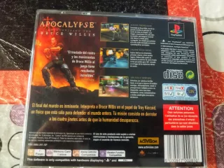 Apocalypse Bruce Willis para PlayStation.