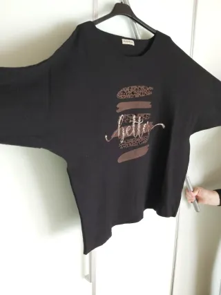 Maglia Malandrina Manica Pipistrello Tg 4