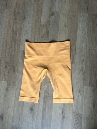 Mallas cortas mujer naranja talla única