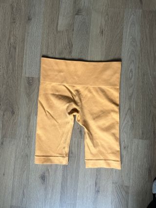 Mallas cortas mujer naranja talla única