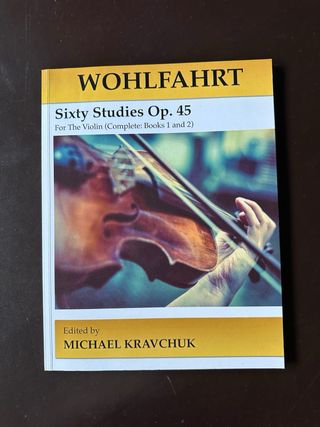 4 Libros Violín: All for Strings y Wohlfahrt